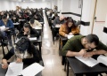 Con asistencia superior al 90%, se realizó el examen para residentes de salud