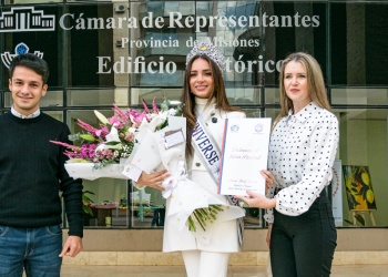 La Legislatura reconoció a Tamara Rogouski, Miss Universo Argentina, y resaltó su rol como embajadora misionera