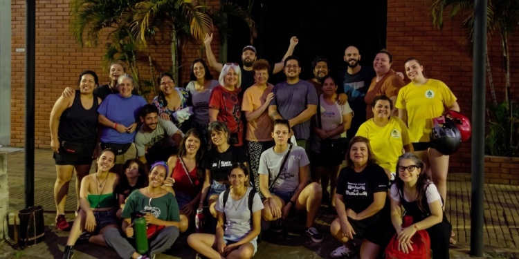 EQUIPO MURGUERO. Cuenta regresiva para la fiesta de San Juan prevista para el martes 23 de junio.