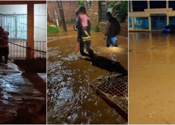 El temporal golpeó a Misiones con inundaciones, rescates y cortes de energía en varias localidades
