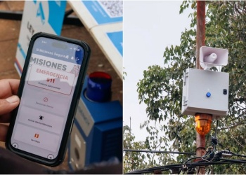 Instalan alarmas vecinales y nuevas cámaras de vigilancia en Villa Cabello