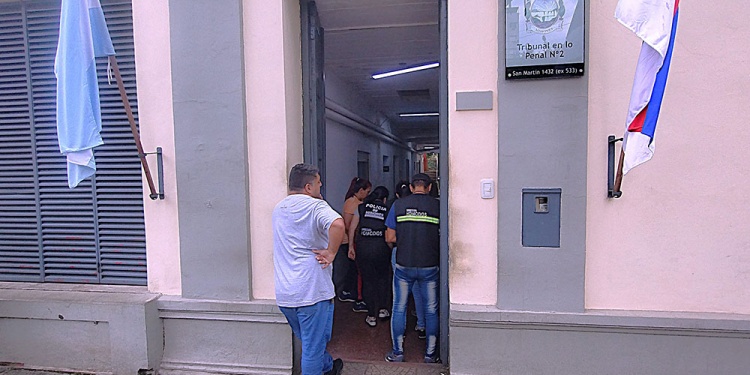 CALLE SAN MARTÍN. El juicio culminó el jueves en el TP-2 de Posadas luego de tres audiencias de testigos y alegatos de partes.