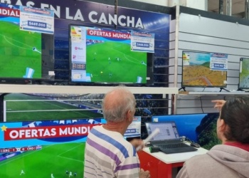El Mundial disparó la venta de televisores, pero el repunte todavía no alcanza las expectativas
