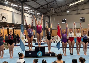 La misionera Ana Belén Zamczuk se consagró campeona en el Nacional de Gimnasia
