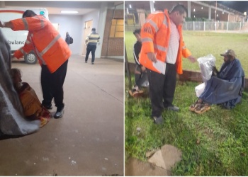 Operativos nocturnos frente al frío: crece la demanda de asistencia en Posadas