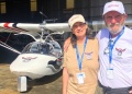 A bordo de un avión restaurado, una pareja recorre el país y llegó a Misiones