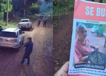 Sin pistas sobre Alfonso Rodríguez: intensifican los operativos en Eldorado
