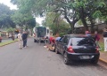 Dos motociclistas lesionados tras choque en Posadas