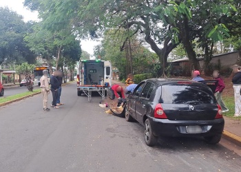 Dos motociclistas lesionados tras choque en Posadas