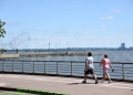 Domingo de sol y lunes de paraguas, por lluvias