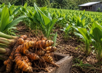 La cúrcuma, el “oro amarillo” que se suma como opción en la producción