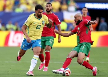Brasil reaccionó a tiempo y rescató un empate ante Marruecos en su debut mundialista