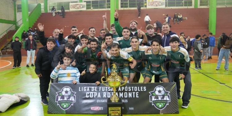 MONARCA. El plantel de Lo del Gordo desató los festejos en la Expo Yerba.