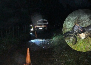 Dos hermanos despistaron en moto y sufrieron quemaduras por una descarga eléctrica