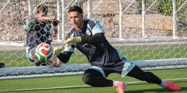 El guardameta Juan Musso, el único titular confirmado ante Honduras.