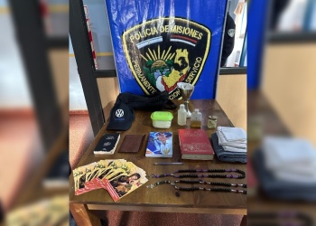 Recuperaron objetos religiosos robados de una camioneta en San Pedro