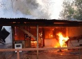 Un presunto cortocircuito provocó el incendio de una vivienda en San Ignacio