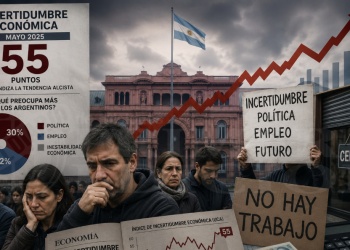 La incertidumbre económica crece: la política y el empleo ocupan la cabeza de los argentinos