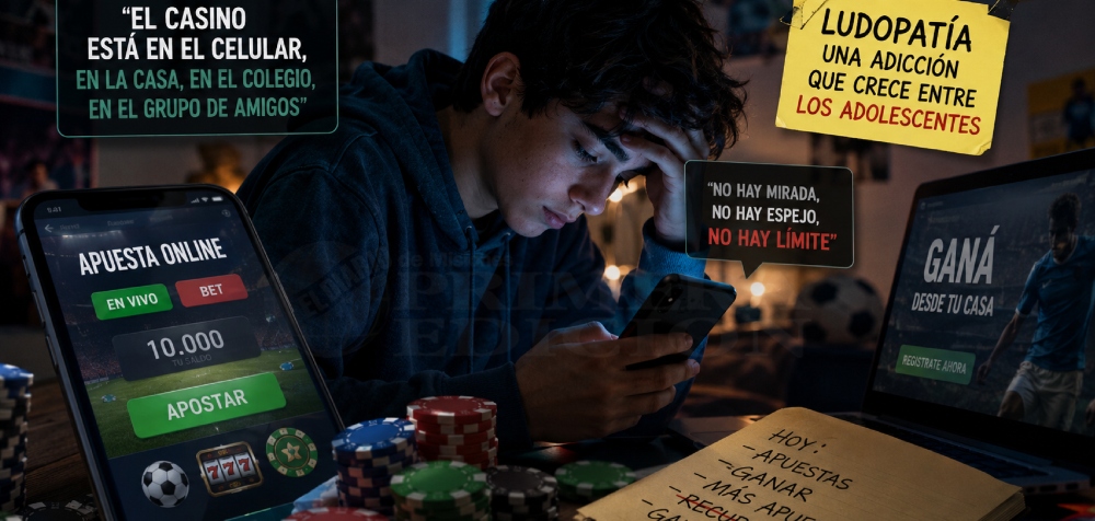 “El casino está en el celular”: preocupación y alerta por la ludopatía juvenil