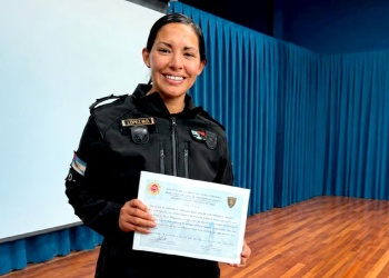 De la caballería a la infantería: oficial misionera volvió a destacarse en una capacitación nacional