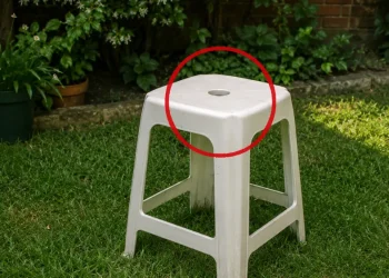 Para qué sirve el agujero de las sillas de plástico y por qué es clave