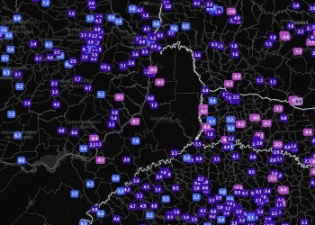 Misiones nuevamente con temperaturas bajo cero en localidades del oeste