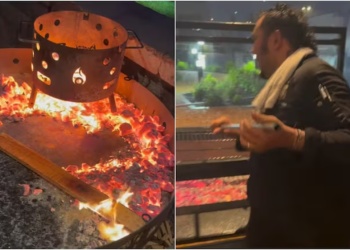 “Contra viento y marea”: el asado de la Scaloneta en plena alerta por tormentas en Kansas