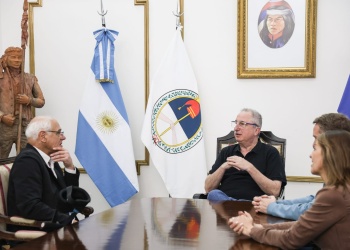 Passalacqua recibió al cardiólogo Horacio Vogelfang, quien elogió el sistema sanitario de Misiones