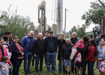 Passalacqua inauguró una perforación en Almafuerte que mejora el acceso al agua potable