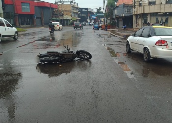Dos choques con motociclistas dejaron cuatro personas heridas en Posadas