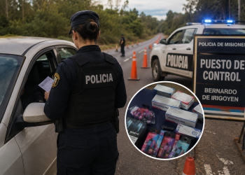 Una cabo de la Policía de Misiones fue pasada a disponibilidad tras ser demorada por presunto contrabando