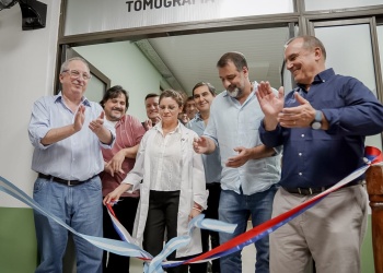 “Este tomógrafo salvará muchas vidas”, destacó Passalacqua al inaugurar el nuevo equipo del SAMIC de Eldorado