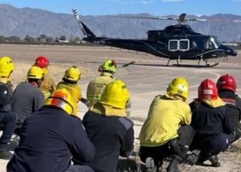 Tragedia en San Juan: cayó un helicóptero durante una capacitación y murieron sus siete ocupantes