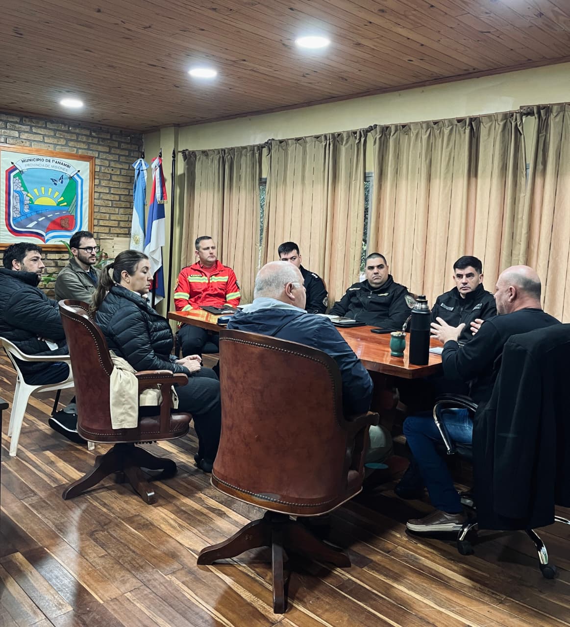 Panambí refuerza su plan de contingencia ante la crecida del río Uruguay