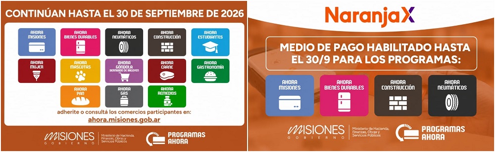 Misiones renovó los Programas Ahora y confirmó el Black Friday Posadas