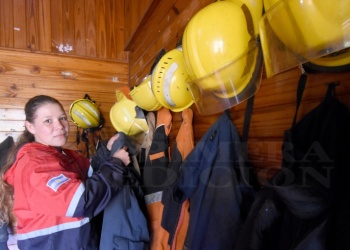 “Ser bombero para mí lo es todo y el cuartel es mi segunda casa”