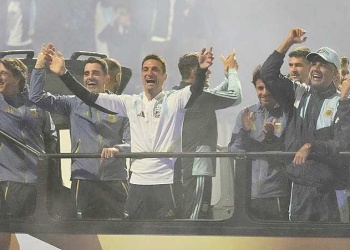 Habrá homenajes a la selección Argentina en el marco de la Copa Sudamericana