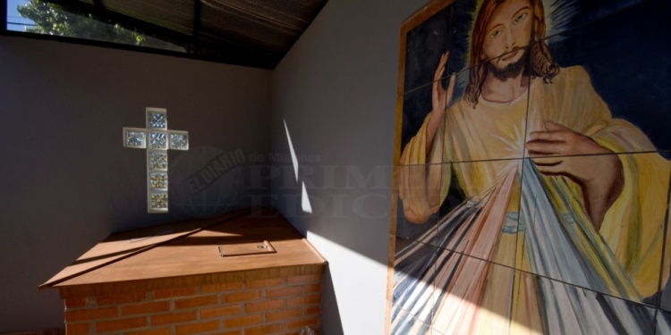 ABIERTO. El cinerario del Jesús Misericordioso, como los restantes de la Diócesis, son espacios que empiezan a ser bien utilizados pese a que mucha gente carece de mayor información al respecto.