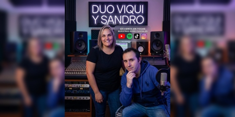 PROYECTO MUSICAL. Viqui Colich y Sandro Viana iniciaron un proyecto musical conjunto con el lanzamiento de su primer sencillo, “¿Quién es él?”.