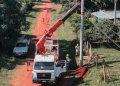 Fuertes vientos provocaron cortes de energía en distintas localidades de Misiones