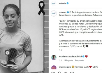 Tragedia en Eldorado: el país conmovido por la muerte de “Luchi”