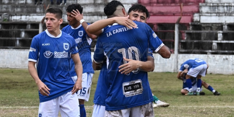 CASI LIQUIDADO. La Cantera sacó una amplia ventaja en la ida ante Mandiyú.