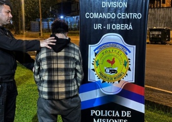 Detuvieron otra vez a  “Lechi”, un conocido delincuente de Oberá