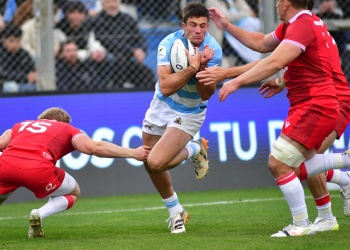Rugby: buena victoria de Los Pumas sobre Gales