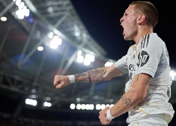 Mastantuono marcó un gol para el Real Madrid, en medio de la incertidumbre sobre su futuro