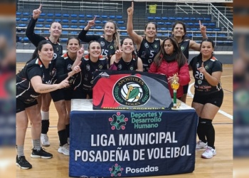 Máster Vóley Apóstoles logró el ascenso en Posadas