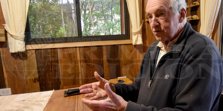 ENSEÑANZA. El profesor subraya que la vivencia es lo que permite que uno pueda aprender más fácilmente.