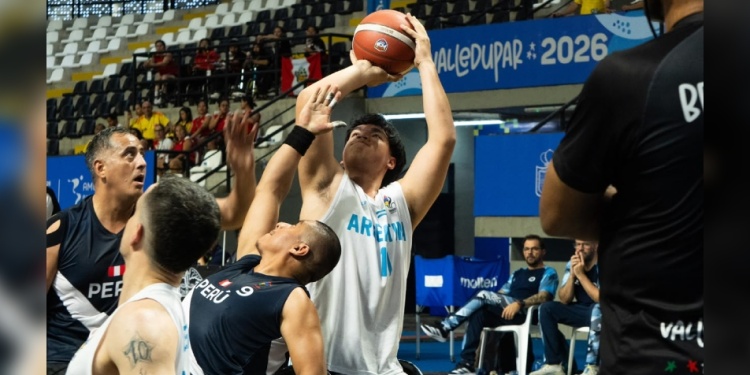EN JUEGO. Patricio sumó minutos y hoy buscará el oro junto al equipo.