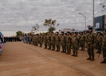 En Posadas el acto central por el Día de la Independencia tuvo lugar en Itaembé Guazú