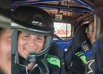 Sandra Ascona, una de las damas del rally